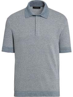 Ermenegildo Zegna рубашка поло в двух тонах