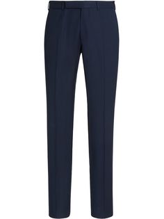 Ermenegildo Zegna брюки строгого кроя со складками