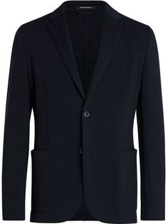 Ermenegildo Zegna однобортный пиджак с заостренными лацканами