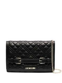 Love Moschino стеганая сумка через плечо с логотипом