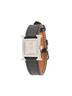 Hermès наручные часы pre-owned с корпусом в форме буквы H