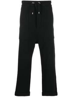 Balmain укороченные спортивные брюки