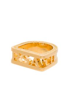 Versace кольцо с логотипом