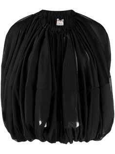 Comme Des Garçons топ со сборками