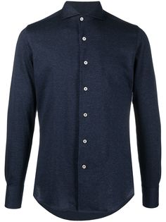 Canali рубашка с длинными рукавами