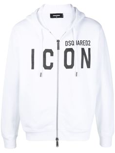 Dsquared2 худи на молнии с логотипом
