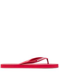 Dsquared2 шлепанцы с логотипом