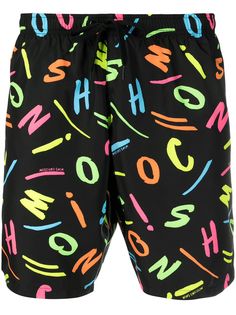 Moschino плавки-шорты с логотипом