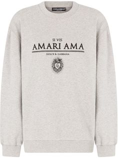 Dolce & Gabbana толстовка с надписью