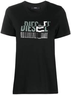Diesel футболка T-Sily-K6 с логотипом
