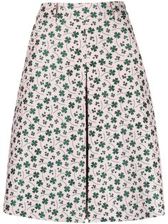Boutique Moschino юбка А-силуэта с цветочным принтом