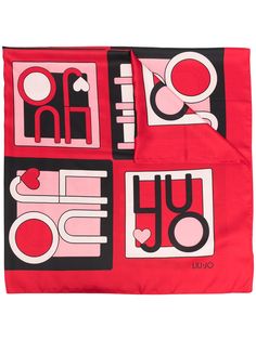 LIU JO платок с логотипом