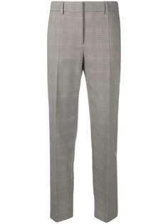 Boutique Moschino клетчатые брюки строгого кроя