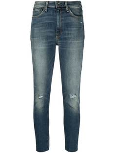Rag & Bone джинсы скинни с завышенной талией