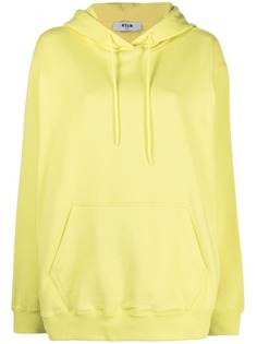 MSGM худи оверсайз с логотипом