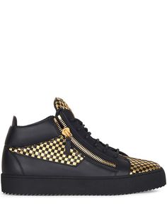 Giuseppe Zanotti кеды Kriss в клетку