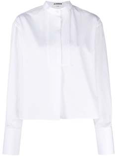 Jil Sander рубашка без воротника