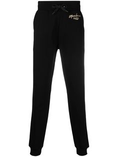 Moschino зауженные джоггеры