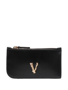 Versace картхолдер Virtus на молнии