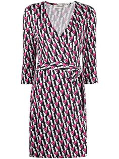 DVF Diane von Furstenberg платье New Julian с запахом