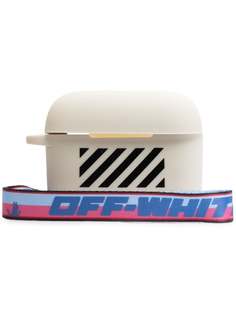 Off-White DIAG SILICON AIRPODSPRO COVER WHITE BLAC