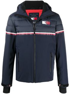 Rossignol стеганая куртка из коллаборации с Tommy Hilfiger