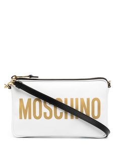 Moschino клатч с логотипом