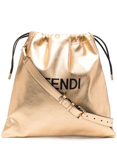 Fendi сумка на плечо с логотипом