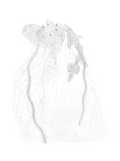 Monnalisa декорированный ободок с вуалью