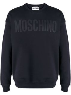 Moschino толстовка оверсайз с логотипом