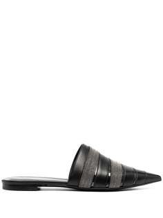 Fabiana Filippi мюли с бисером