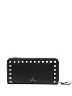 Valentino Garavani кошелек Rockstud на молнии