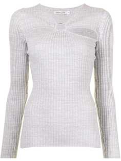 Anna Quan топ Lalia в рубчик