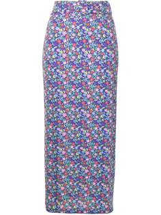 Bernadette юбка-карандаш с цветочным принтом