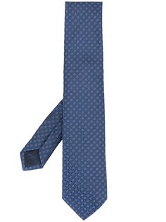 Salvatore Ferragamo жаккардовый галстук с узором Gancini