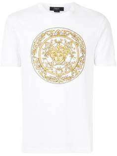 Versace футболка с принтом Medusa