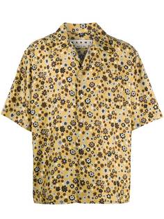 Marni рубашка с цветочным принтом