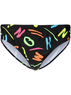 Moschino плавки с логотипом