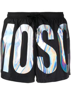 Moschino плавки-шорты с логотипом