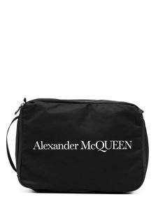 Alexander McQueen несессер с логотипом