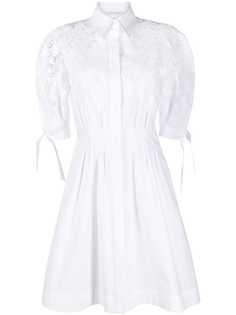 Alberta Ferretti платье с кружевом
