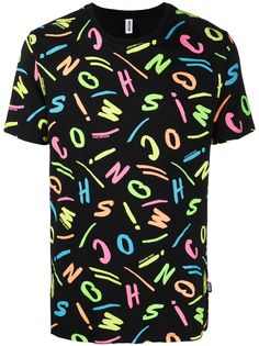 Moschino футболка с логотипом
