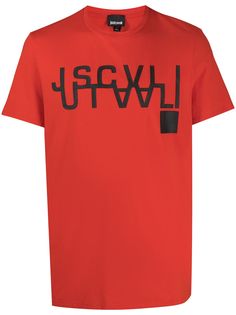 Just Cavalli футболка с логотипом