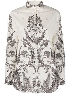 Etro рубашка с принтом пейсли