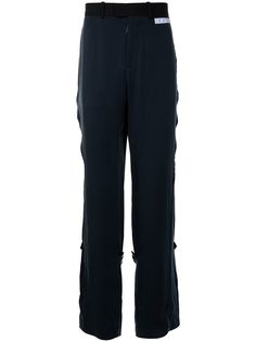 Off-White удлиненные брюки