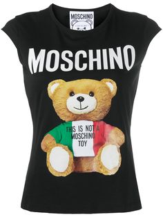 Moschino топ Teddy Bear с принтом