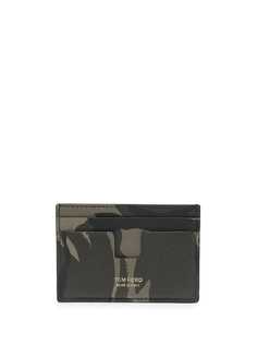 Tom Ford картхолдер с тисненым логотипом