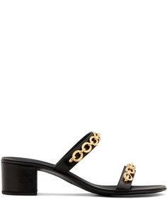 Giuseppe Zanotti босоножки Sandrine 40 с цепочками