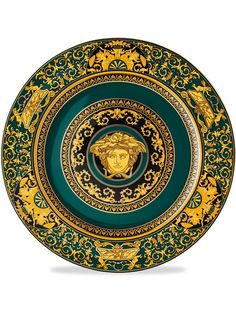 Rosenthal тарелка с узором Medusa из коллаборации с Versace (30 см)