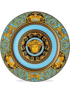 Rosenthal тарелка с узором Medusa из коллаборации с Versace (30 см)